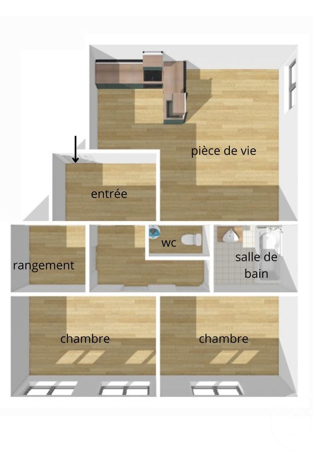 Immeuble &agrave; vendre - 210 m2 - Lucon - 85 - PAYS-DE-LOIRE